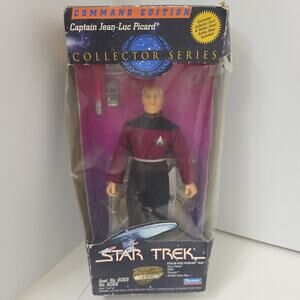 Star Trek Command Edition Captain Jean-Luc Picard Action Figure Playmates Read